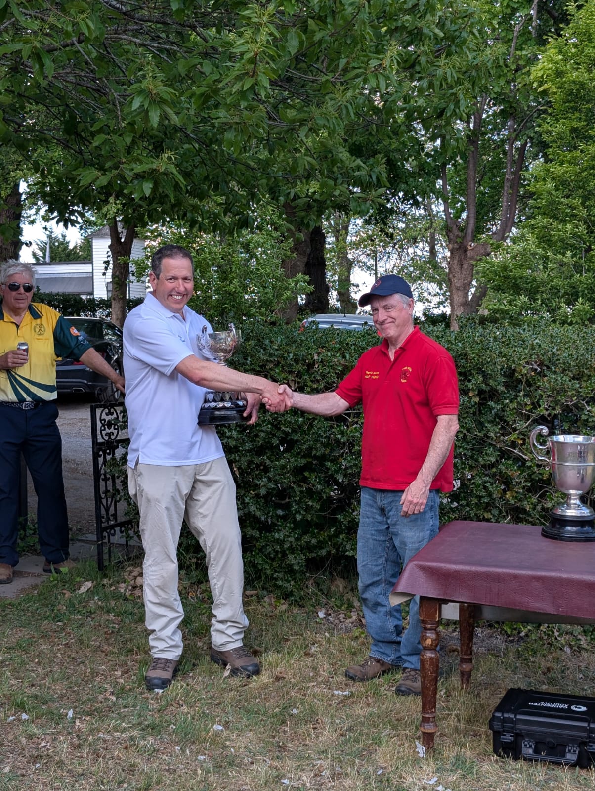 Rob Lygoe wins the Welsh RA Aggregate Trophy